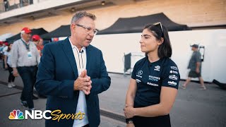 Is Jamie Chadwick destined for Andretti Autosport in Indy Lights  Motorsports on NBC [upl. by Carboni]