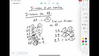 Multiples et diviseurs 5eme [upl. by Quar]