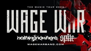 Wage War Live on the Manic Tour at Revolution Live in Fort Lauderdale Florida 04112023 [upl. by Nevag469]