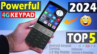 Top 5 Best 4G Keypad Phone in 2024⚡⚡ March 2024 [upl. by Ylecara]