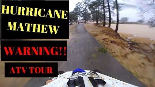 HURRICANE MATHEW tour on ATV [upl. by Alcott544]