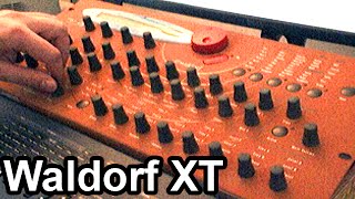 【DEMO】 Waldorf MicroWAVE XT synth  Experimental Noise  Ambient Drone [upl. by Enreval977]