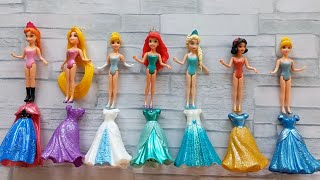 Disney Princess Doll Makeover  DIY Miniature Ideas for Barbie  Wig Dress Faceup and More DIY [upl. by Ossie768]