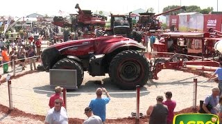 CASE IH Un tractor autónomo como muestra del potencial tecnológico 684 20160910 [upl. by Utley]