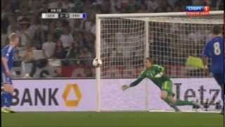 Gunnar Nielsen Saves v Germany  HD [upl. by Elbys256]