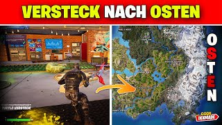 Besuche das Versteck und begib dich nach Osten Fortnite Splinters Aufgabe [upl. by Amir310]