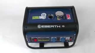 EBERTH 3000 Watt Stromerzeuger Notstromaggregat Stromaggregat Generator [upl. by Ennayehc]