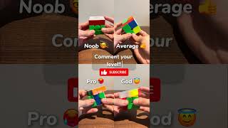 Pauze at the right time to solve the cubes shorts cubing puzzle [upl. by Yemac171]