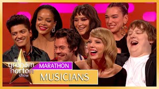 Lewis Capaldi Cant Handle His Own Joke  Best of Musicians Marathon  The Graham Norton Show [upl. by Ayhay397]