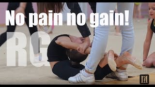 Children in rhythmic gymnastics  No pain no gain [upl. by Ahl]