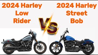 Comparing the Low Rider S Low Rider ST and Street Bob 114 [upl. by Tandi]