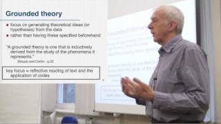 Grounded Theory  Core Elements Part 1 [upl. by Vincent480]