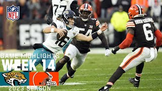 Jacksonville Jaguars vs Cleveland Browns  2023 Week 14 Game Highlights [upl. by Belac]