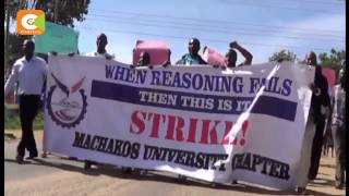 Public universities lecturers begin strike [upl. by Nuhsar]