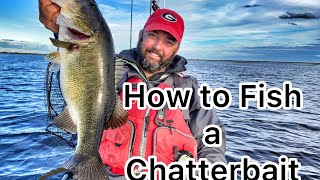 How to Fish a Chatterbait No Matter what Lake You Fish  Bass Fishing [upl. by Freed]