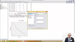 Kaplan Meier SPSS Uygulaması [upl. by Sonitnatsnok668]