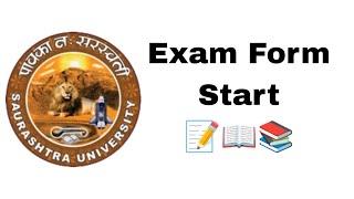 Exam Form Start in saurashtra University [upl. by Maze]