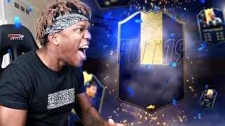 KSI Opens FIFA 19 TOTY Packs [upl. by Hullda369]