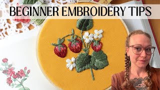 Embroidery 101  Beginner Embroidery Tips and Mistakes to Avoid [upl. by Nahej]