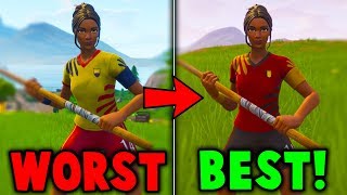 RANKING ALL 32 SOCCER SKINS FROM WORST TO BEST fortnite world cup skins ranked [upl. by Nnylram]