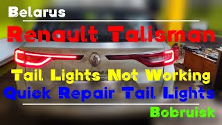 2015 Renault TALISMAN Tail Lights Not Working UPC Fault HOW TO FIX [upl. by Narej]