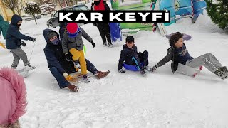 Kar Keyfi Kızak yapımı  How to ski [upl. by Finegan]