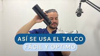 Como se usa el talco para pies [upl. by Nava]