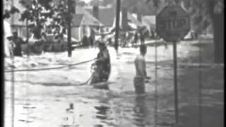 1955 Flood Story WKNB Channel 30 Part 1 [upl. by Amilas]