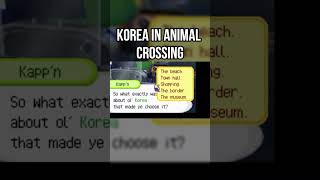 KOREA IN ANIMAL CROSSING animalcrossing animalcrossinggameplay bts korea [upl. by Nyleuqaj]