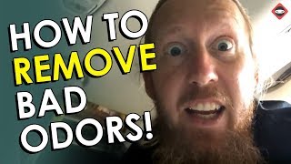 Bad Smell in Car  How to Get Rid of Odors in Your Car and Crawl Space [upl. by Neerehs]