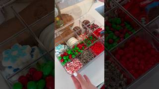 ASMR HOT COCOA BAR RESTOCK christmas hotcocoa hotchocolate kitchen organizer asmr [upl. by Ibson204]