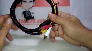 Kabel HDMI ke RCA yang Benar [upl. by Winslow573]