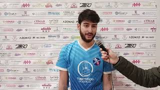 Serie A2  G9  Intervista Davide Gallotta difensore TR Azzurra Novara [upl. by Rehpitsirhc]