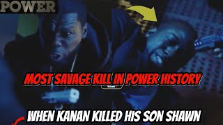 Most Savage Kill In Power History  When Kanan Killed His Son Shawn  Power  Power Book II Ghost [upl. by Ahseenal]