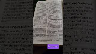 John 1 Footnotes NIV [upl. by Negaet]