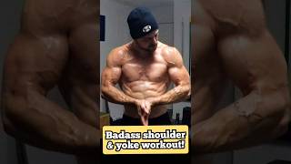 Is This the ULTIMATE Shoulder amp Yoke Workout The Answer is YES 😤 [upl. by Ciredor]