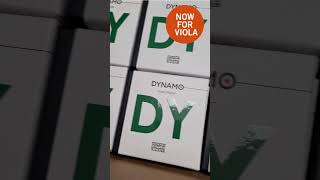 DYNAMO® strings are now also available for VIOLA 🥳 Check out dynamostringscom 💚 [upl. by Ybbil]