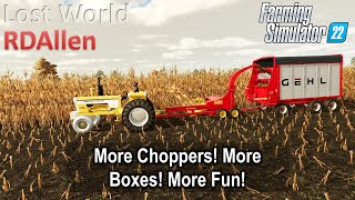 More Choppers More Boxes More Fun  E54 Lost World  Farming Simulator 22 [upl. by Liartnod]