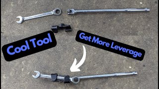 Wrench Leverage Extender Tool Review [upl. by Annaiv833]