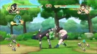 NUN1NUNS2 Sasuke vs Neji part 22 [upl. by Ynaffad]