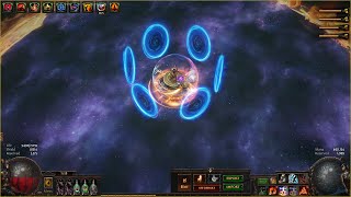 10m AOE Righteous Fire  T16 Mapping  RF Meme Build  Elementalist  325 Standard  Path of Exile [upl. by Adlai]