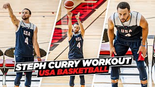 Steph Curry IMPRESSIVE USA Basketball Workout Routine amp Shooting Drills [upl. by Fenton59]