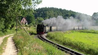 Rasender Roland  Rügensche BäderBahn HD [upl. by Eimam]