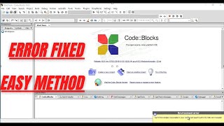 CodeBlocks environment error  cant find compiler executable for GNU GCC compiler  FIXED [upl. by Inus]