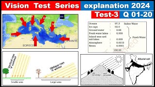 Vision Test Series explanation Test3 Q0120 [upl. by Dario]