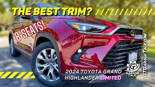 2024 Toyota Grand Highlander Limited Is This the BEST Trim [upl. by Tammy433]