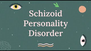 Schizoid Personality Disorder [upl. by Sedgewake]