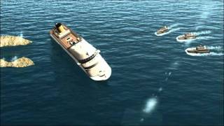 Costa Concordia Animation zum Hergang des Unglücks [upl. by Adnamra]