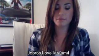 Demi Lovato Live Chat on Cambio 06302010  Part 1 [upl. by O'Toole]