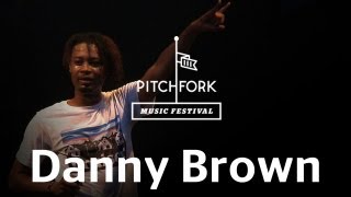 Danny Brown performs quotBlunt After Bluntquot at Pitchfork Music Festival 2012 [upl. by Aiahc]